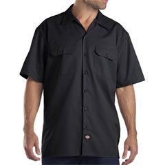 Dickies black short sleeve twill shirt 1574