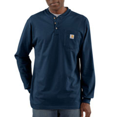 Carhartt Long Sleeve Henley T-Shirt K128